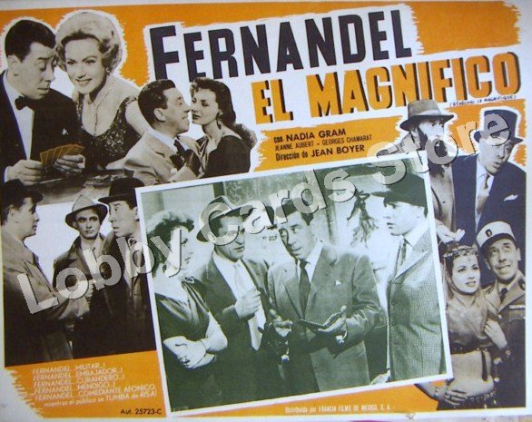 FERNANDEL ./ EL MAGNIFICO